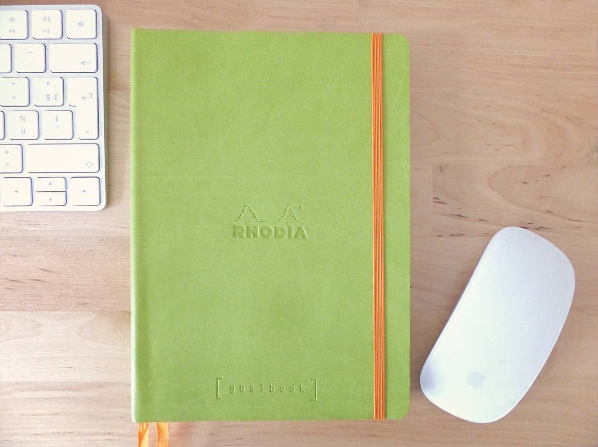 Rhodia Softcover Goalbook Bullet Journal 6 x 8: ORANGE