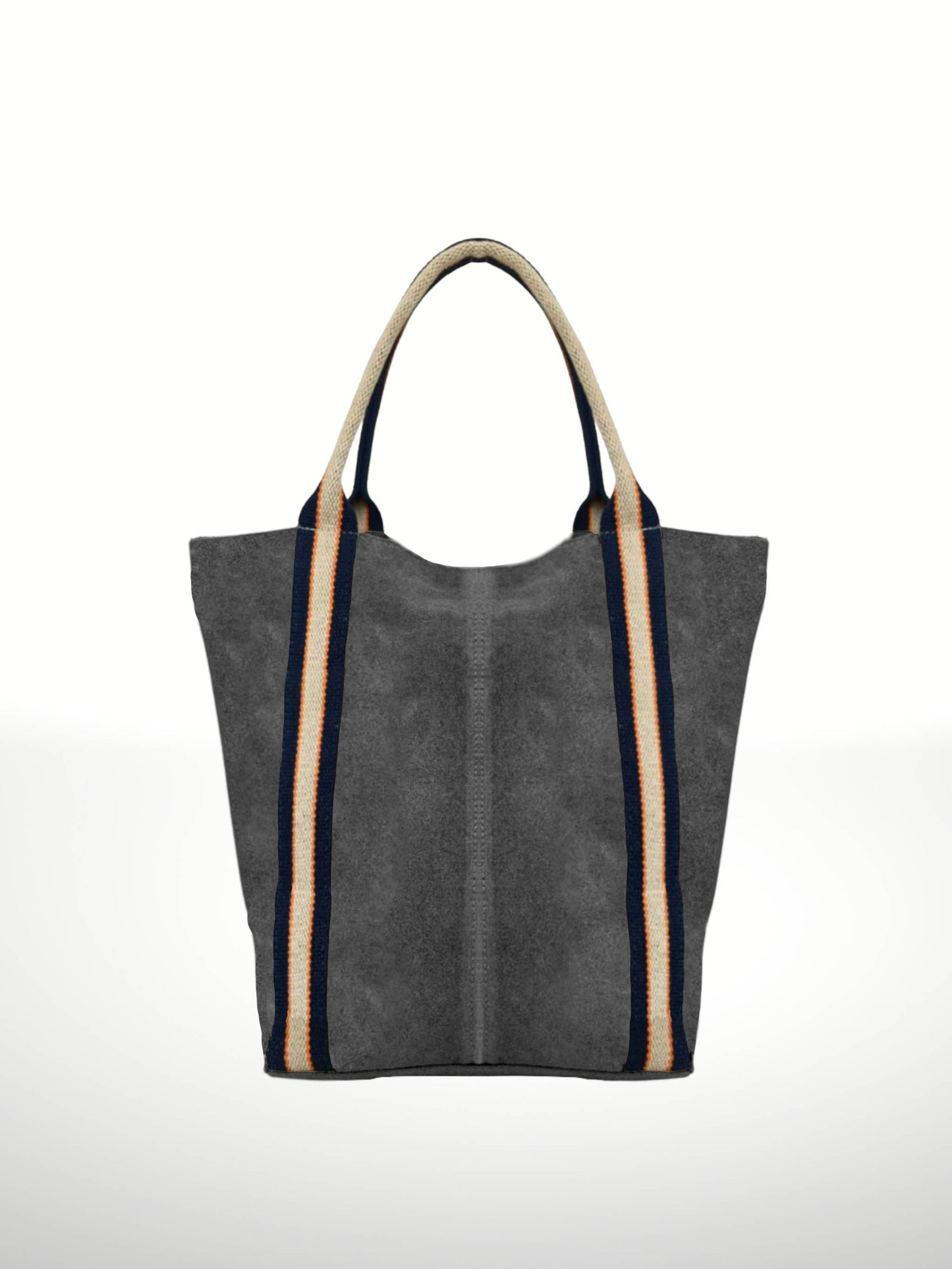 Melody Suede Leather Tote Bag 221890: Mustard