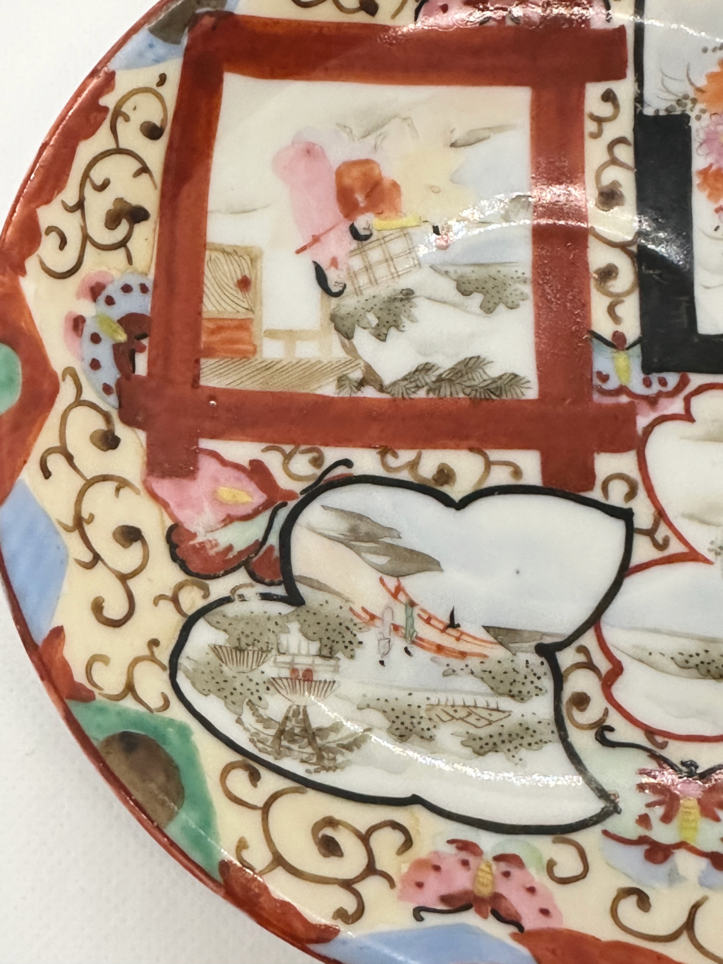 Small Porcelain Trinket Saucer