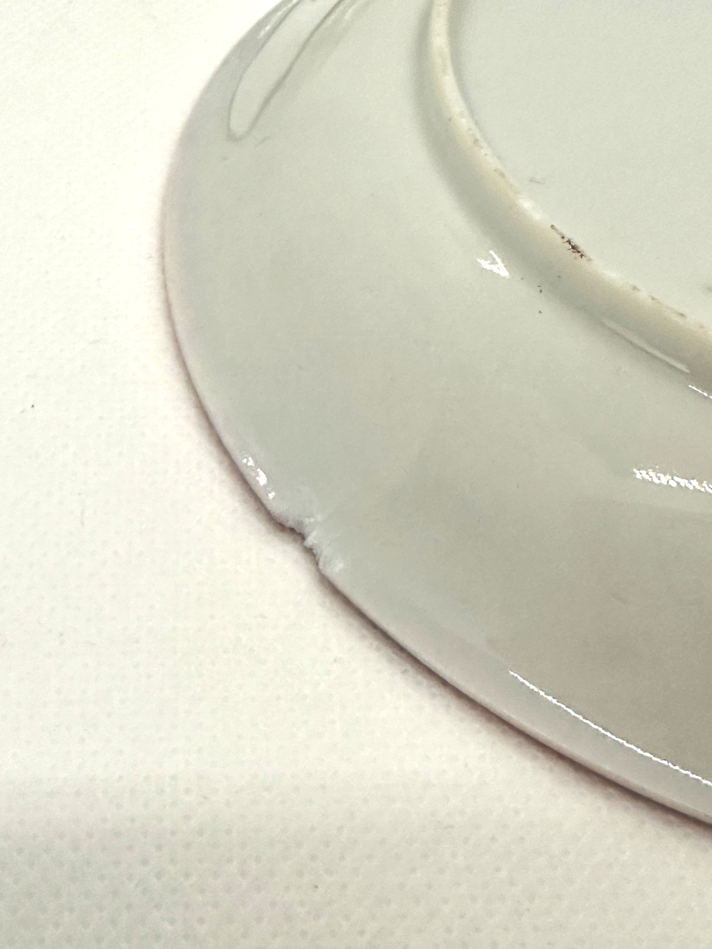 Small Porcelain Trinket Saucer
