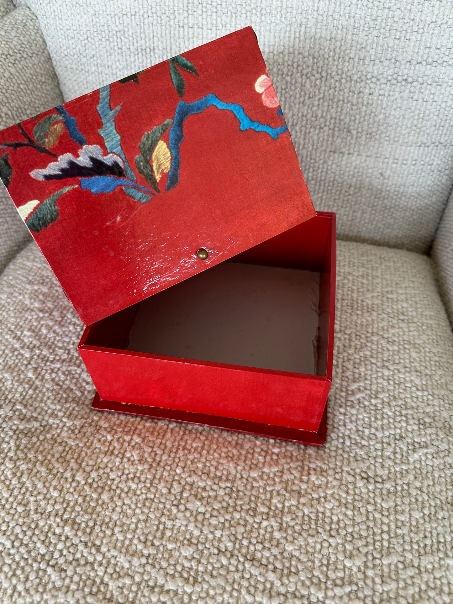 Vintage Packaging Red Box