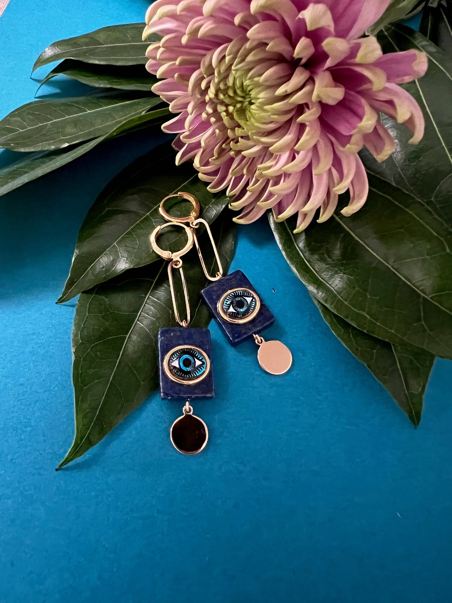 Blue Earrings