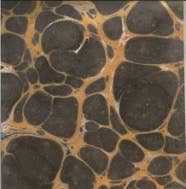 Marbled Leather Tray: BlackGold(BLGO)