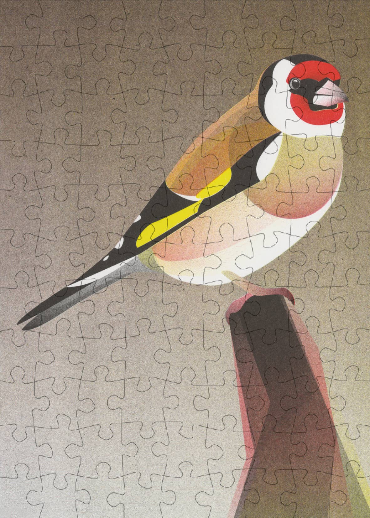 Gold Finch - 99 Piece Mini Bird Jigsaw Puzzle