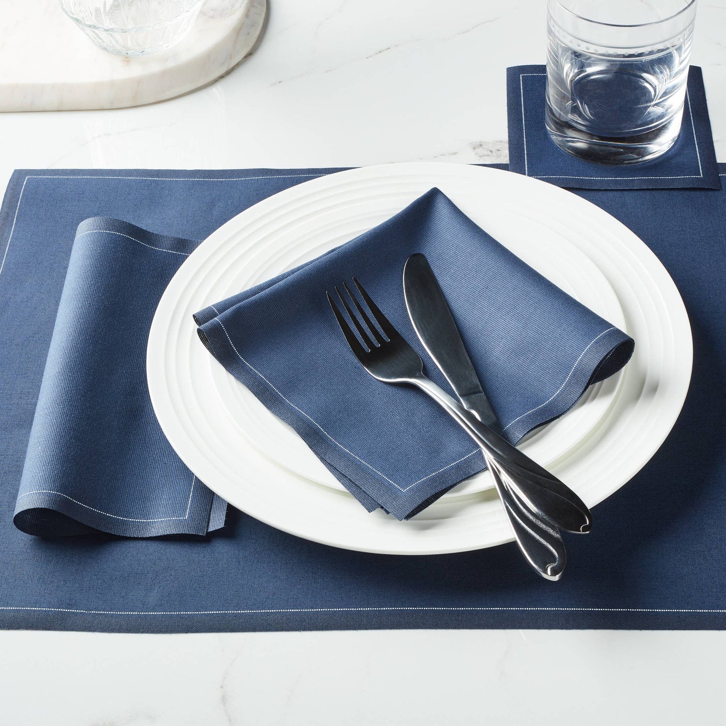 Petrol Blue cocktail Napkin