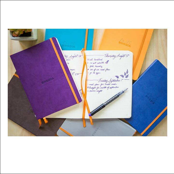Rhodia Softcover Goalbook Bullet Journal 6 x 8: YELLOW