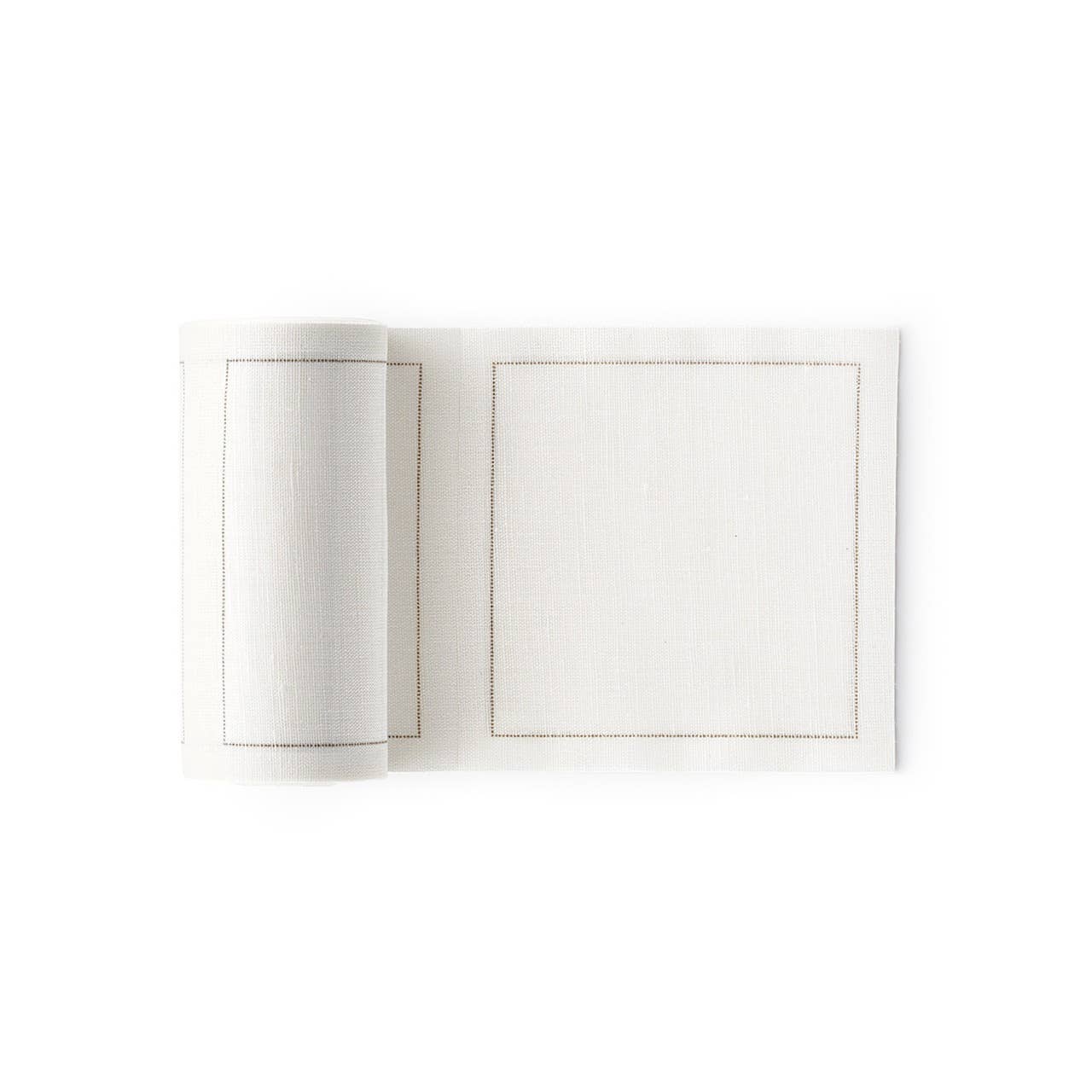 Cream Linen Cocktail Napkins 50 Units