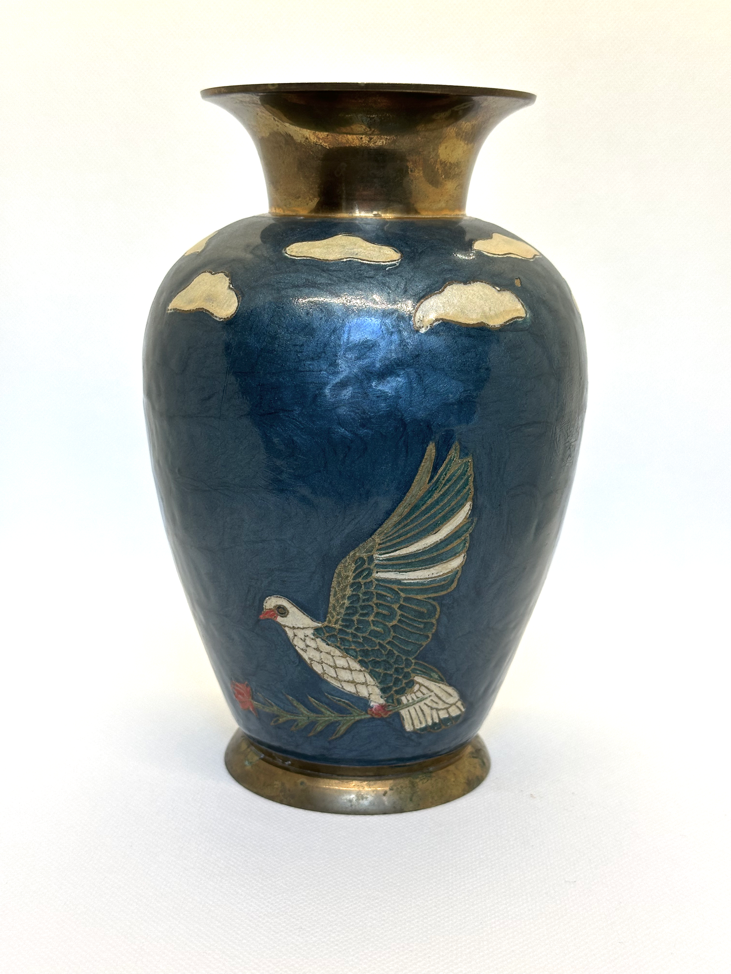 Lovely Cloisonne Style Vase