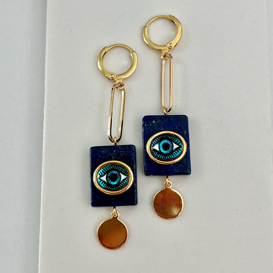 Blue Earrings