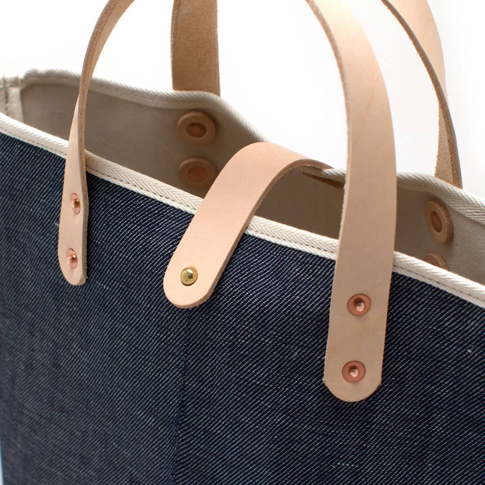 Japanese Denim All Day Mini Tote