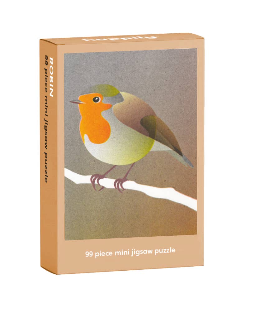 Robin - 99 Piece Mini Bird Jigsaw Puzzle