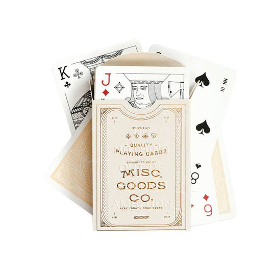 Ivory Playing Cards | Unique Illustration and Symbols