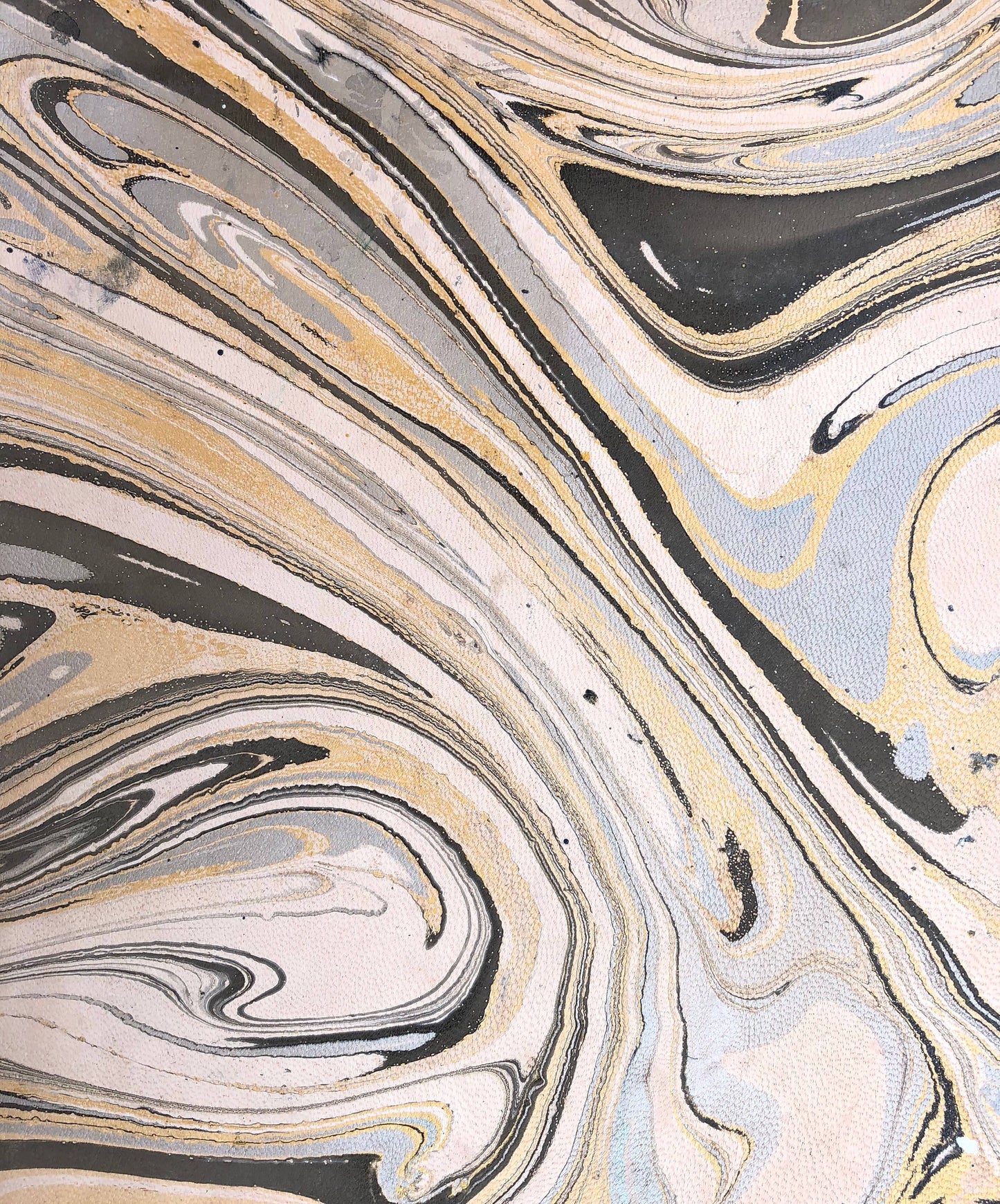 Marbled Leather Tray: BiegeCream(BYCN)