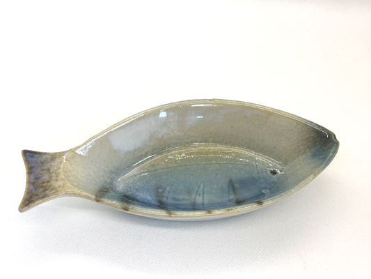 Small Fish Trinket Dish - Glazed Pottery