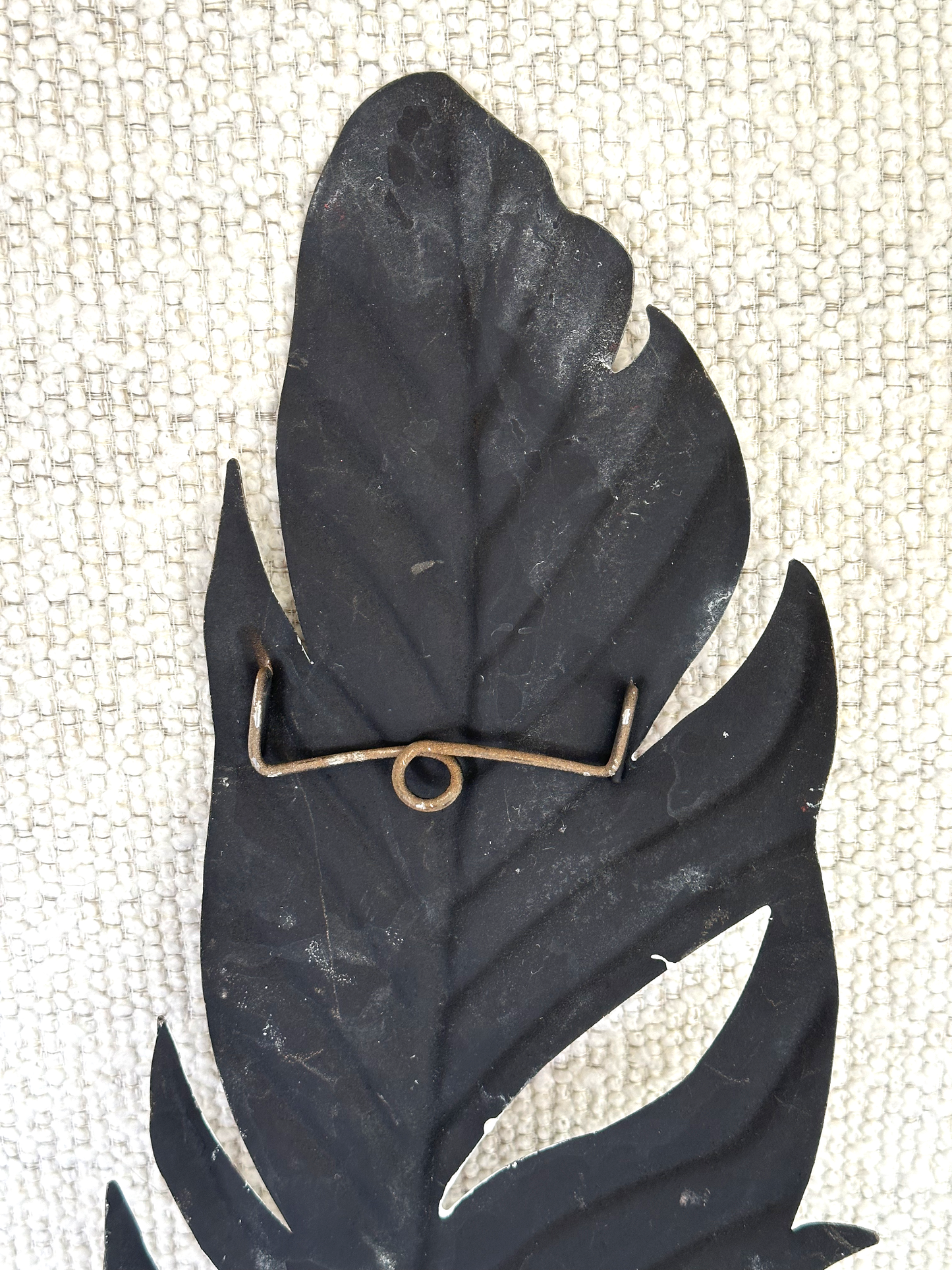 Painted Metal Leaf