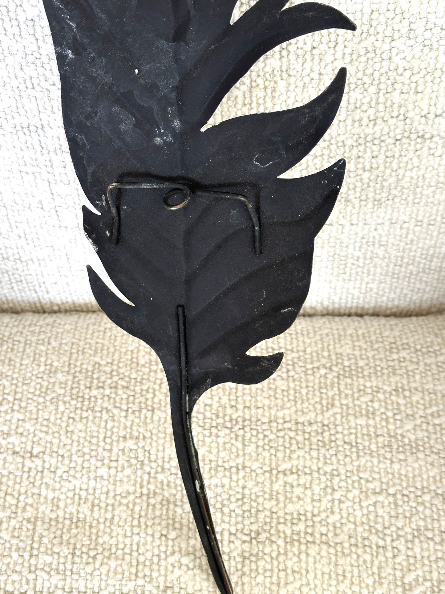 Painted Metal Leaf