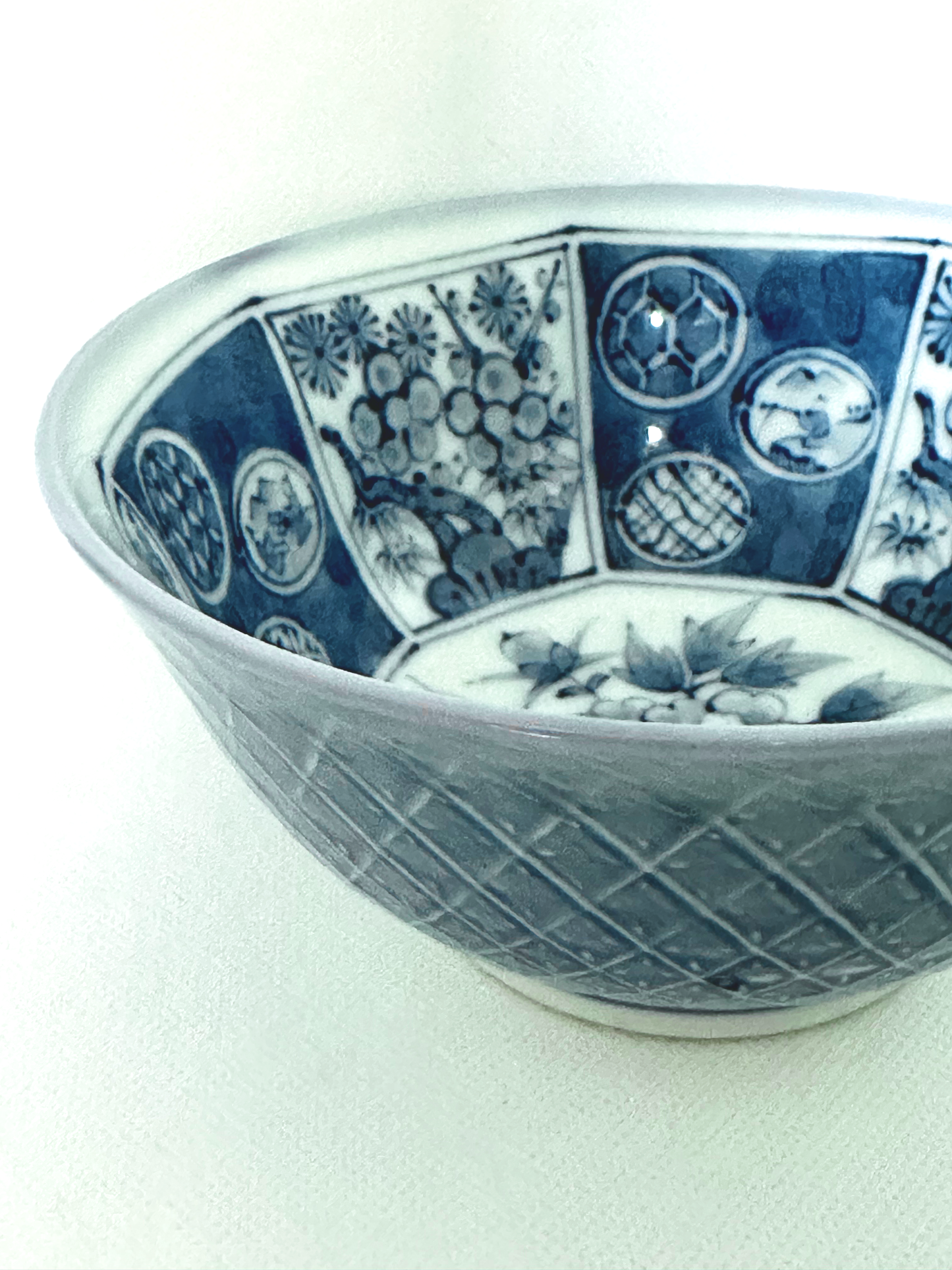 Blue and White Decorative Bowl