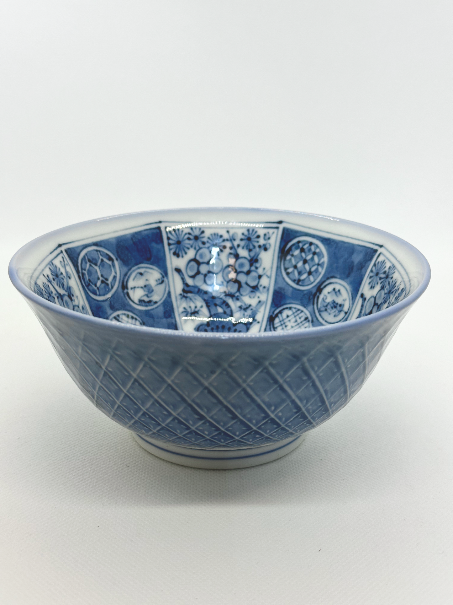 Blue and White Decorative Bowl