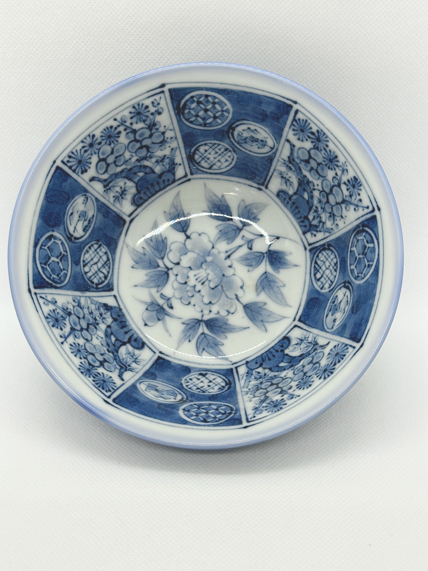 Blue and White Decorative Bowl