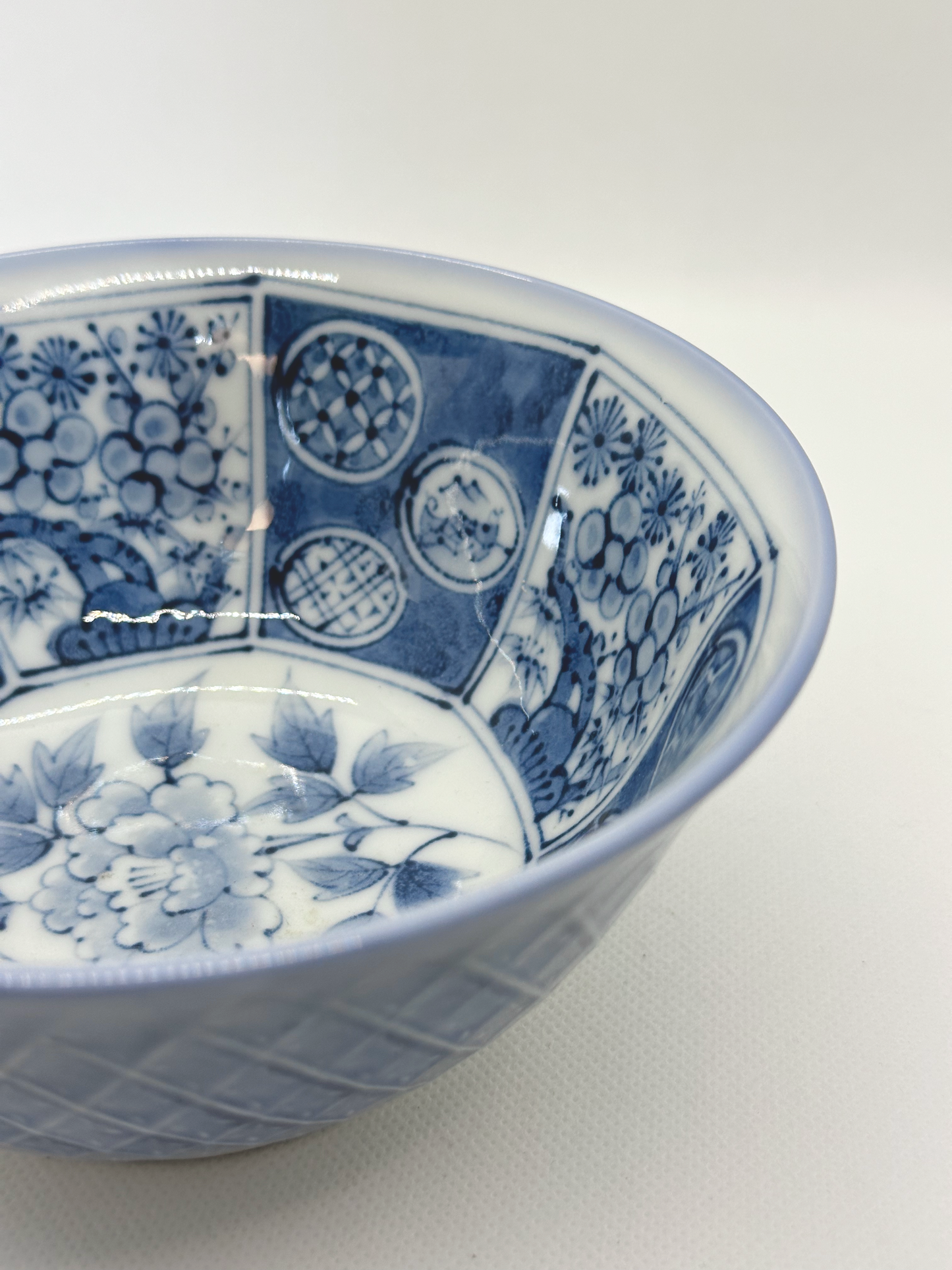 Blue and White Decorative Bowl