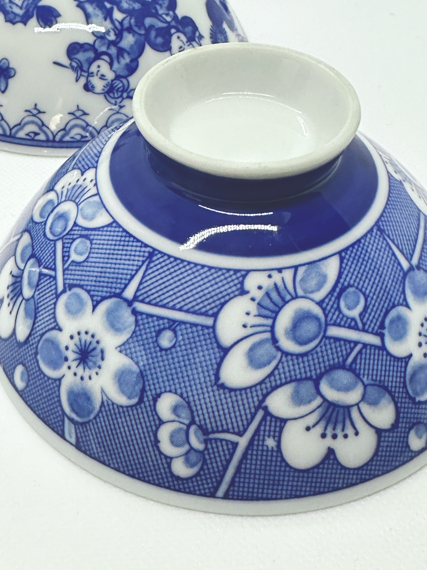 Blue and White Sake Bowl