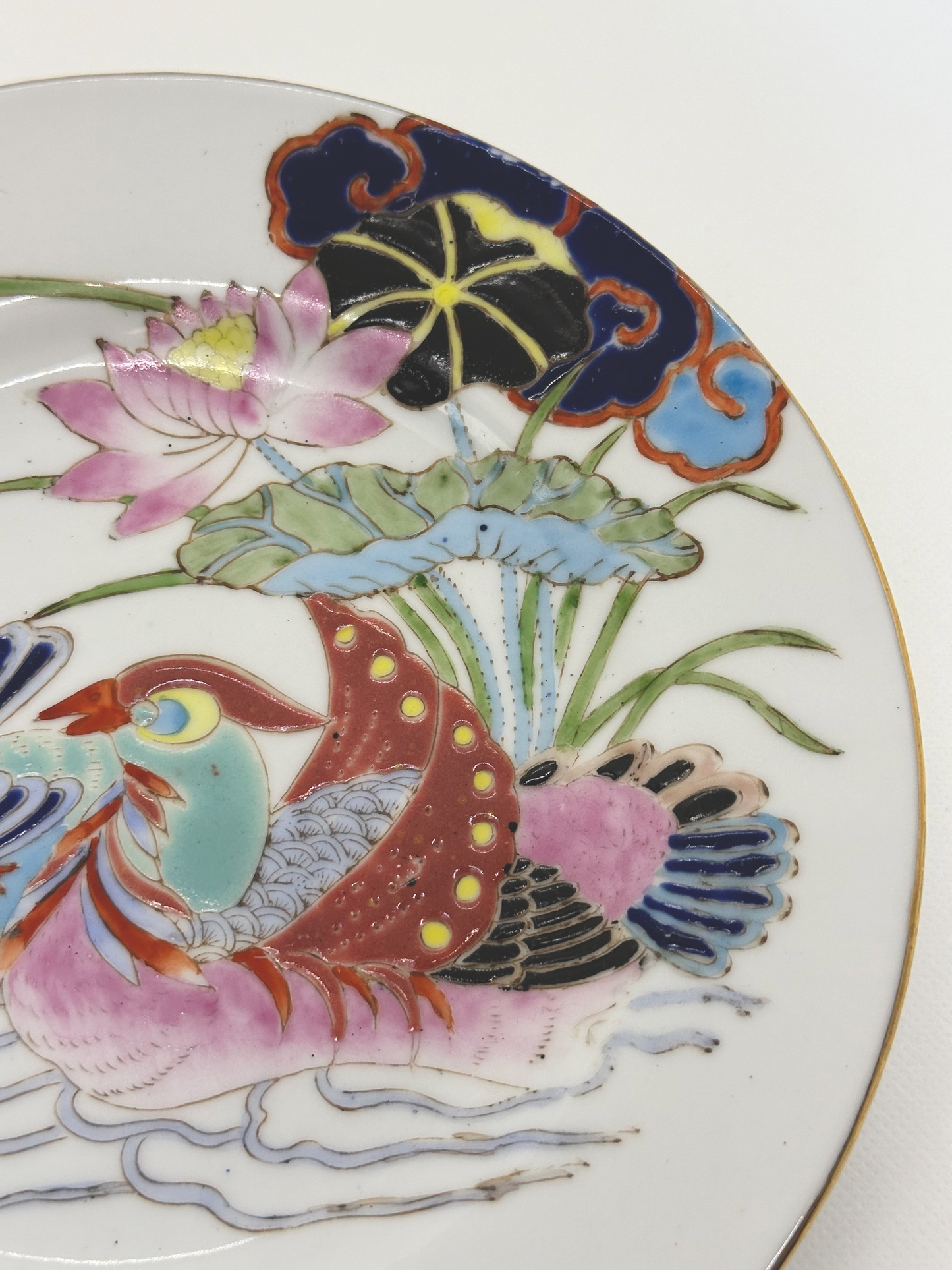 Decorative Asian Style Plate