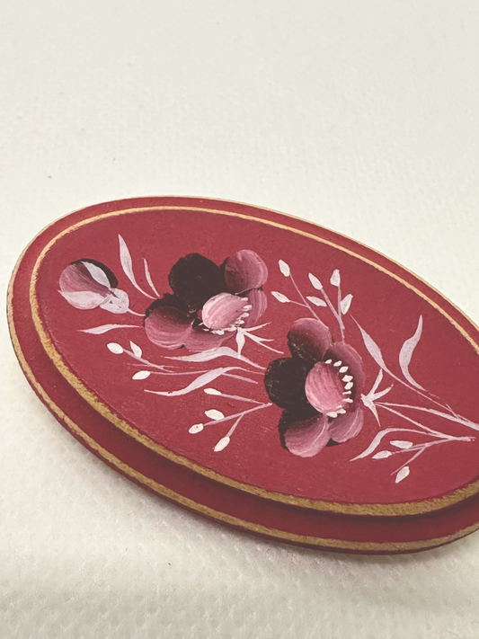 Painted Wooden Pin