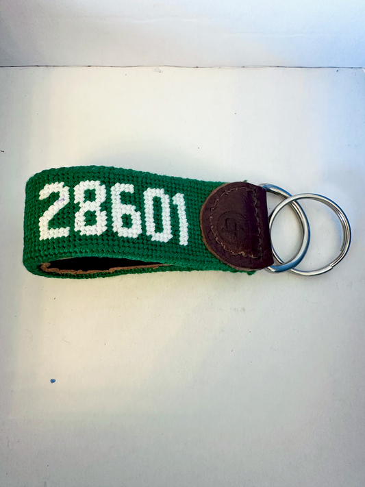 Needlepoint key chain