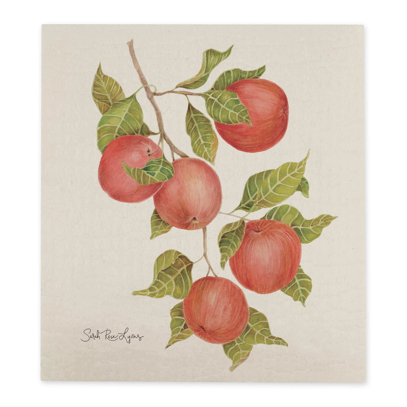 Apples Swedish Dishcloth