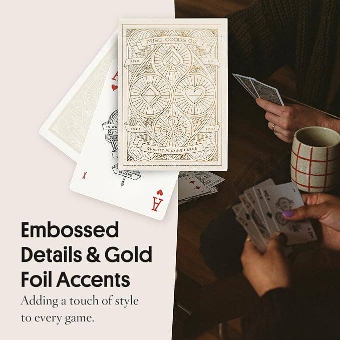 Ivory Playing Cards | Unique Illustration and Symbols