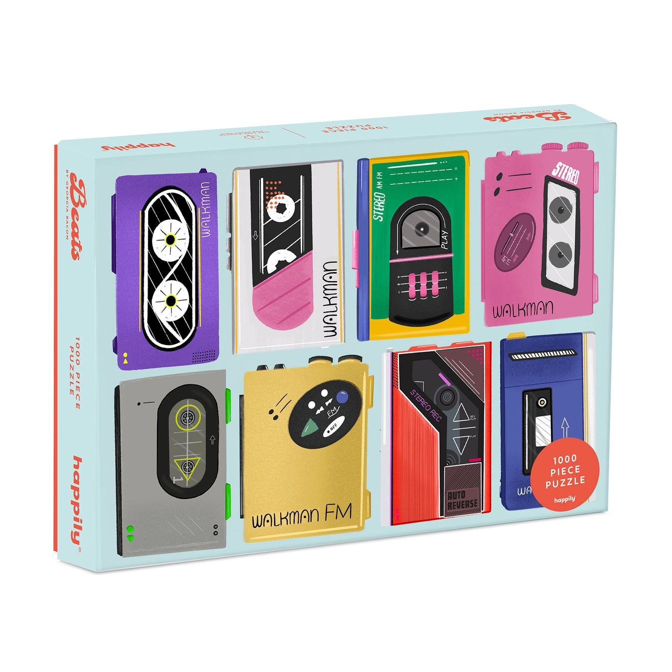 Vintage Walkmans - 1,000 Piece Premium Retro Puzzle