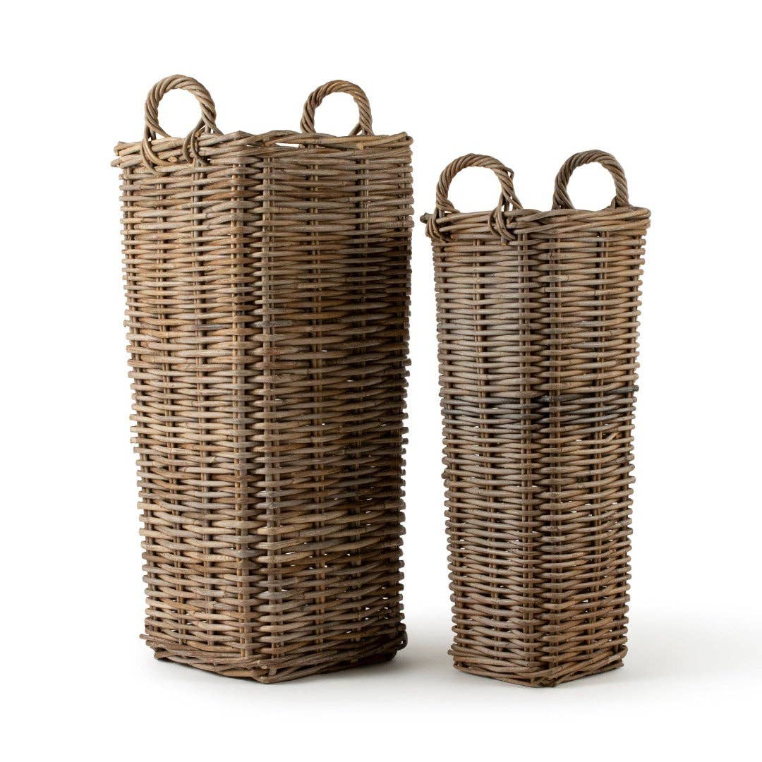 Rattan Umbrella Stand: Large - 26" H