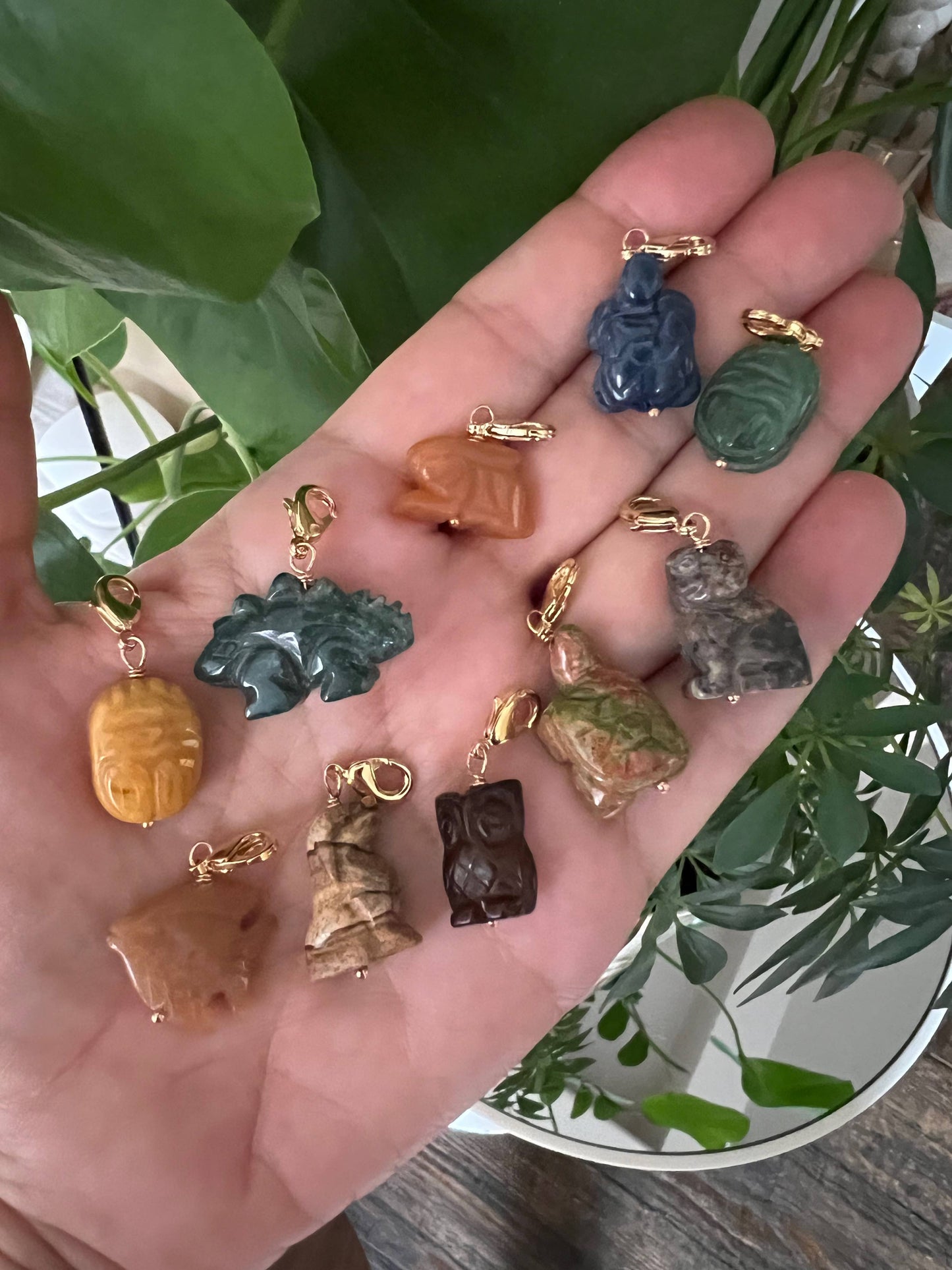 Gem Pet Charms: Picture Jasper