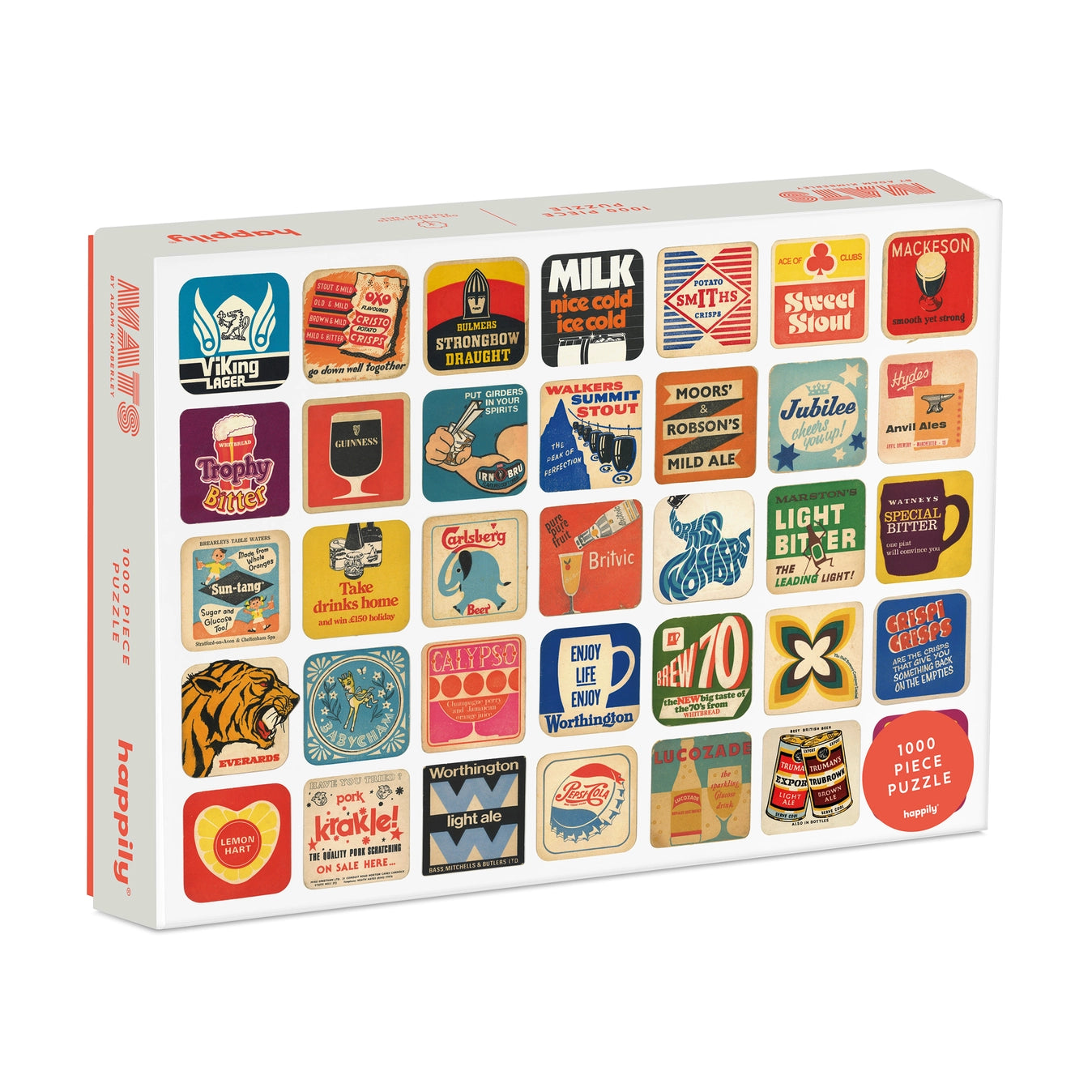 Mats By Adam Kimberley - 1,000 Piece Premium Puzzle